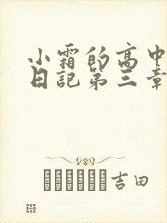 小霜的高中成长日记第三章