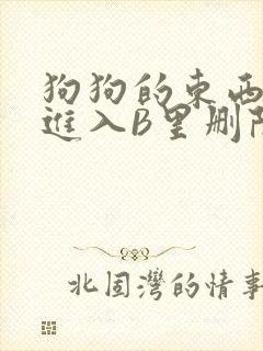 狗狗的东西直接进入B里删除