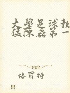 大学足球教练王猛陈磊第一篇