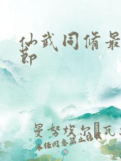 仙武同修最新章节