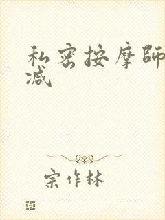 私密按摩师无删减