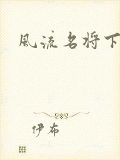 风流名将下载