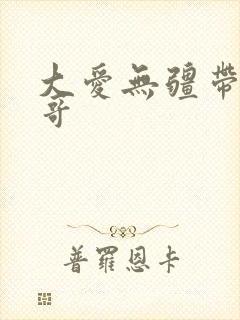 大爱无疆带头大哥