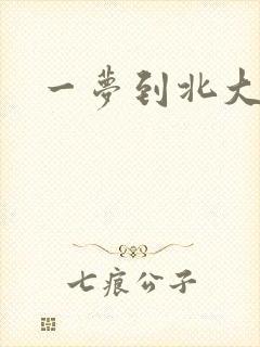 一梦到北大