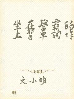 坐在学霸的棍子上背单词作者