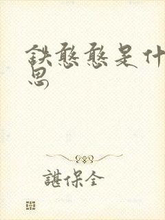 铁憨憨是什么意思