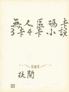 无人区码卡二卡3卡4卡小说
