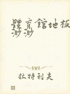 体育馆地板上c渺渺