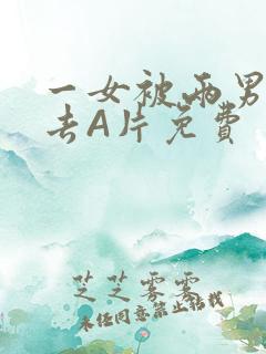 一女被两男桶进去A片免费