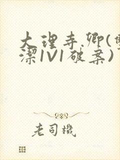 大理寺.卿(双洁1V1破案)