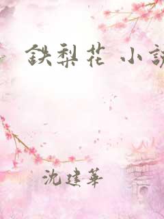 铁梨花 小说