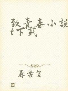 致青春小说txt下载