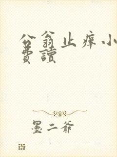 公翁止痒小说免费读