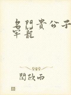 名门贵公子炙热牢笼