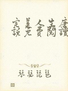 完美人生唐诚小说免费阅读