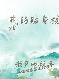 我的贴身校花txt