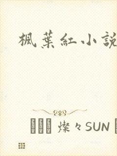 枫叶红小说