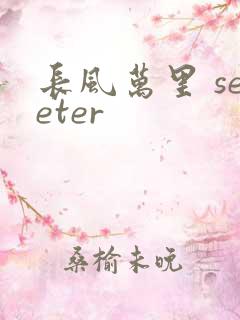 长风万里 seeter