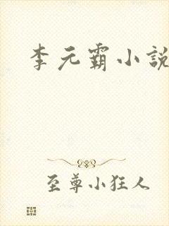 李元霸小说