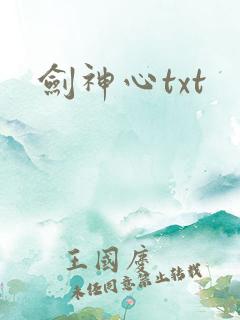 剑神心txt