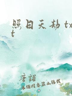 照日天劫 txt