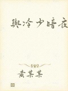 与冷少暗夜孽爱