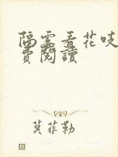 隔雾看花吱吱免费阅读