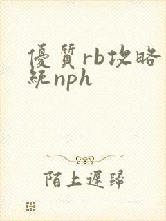 优质rb攻略系统nph