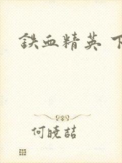 铁血精英 下载