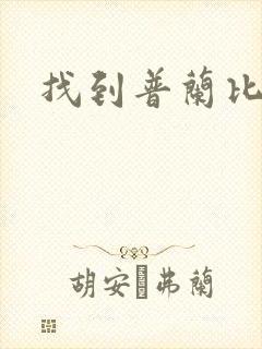 找到普兰比尔德