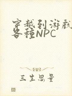 穿越到游戏里和各种NPC