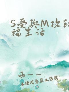 S受与M攻的幸福生活
