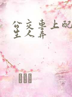 公交车上配合陌生人弄