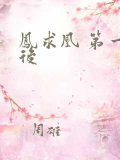 凤求凰 第一皇后