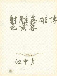 射雕英雄传之肉色黄蓉