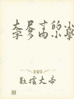 大尺寸的小黄说字多肉小学