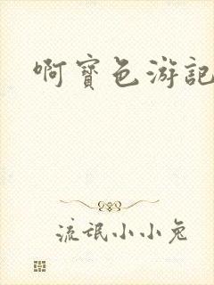 啊宝色游记
