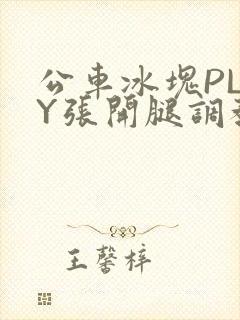 公车冰块PLAY张开腿调教