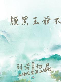 腹黑王爷不良妻