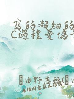 写的超细的多肉C过程爱伪骨科