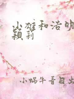 小雄和浩明夹击颖莉