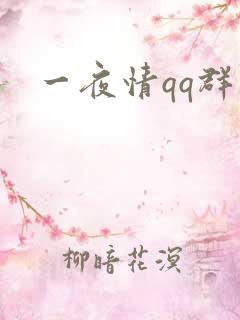 一夜情qq群