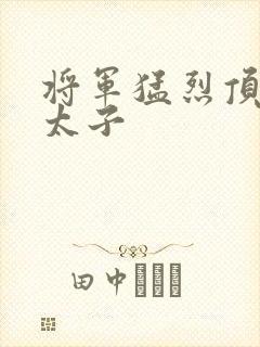 将军猛烈顶弄h太子