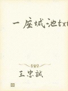 一座城池txt