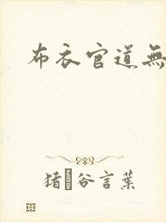 布衣官道无弹窗