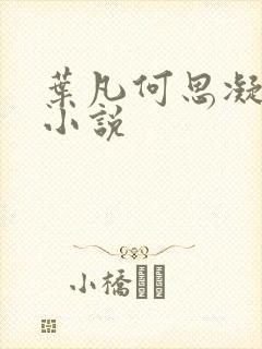 叶凡何思凝七月小说