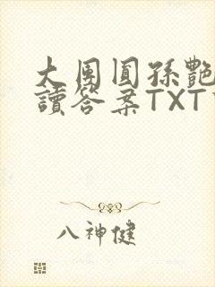 大团圆孙艳梅阅读答案TXT下载