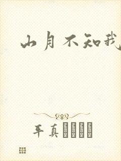 山月不知我心事
