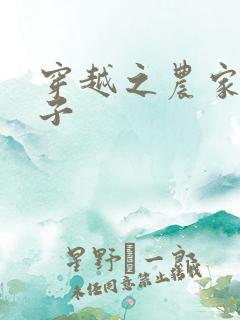 穿越之农家小女子