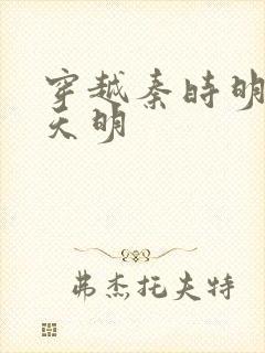 穿越秦时明月之天明